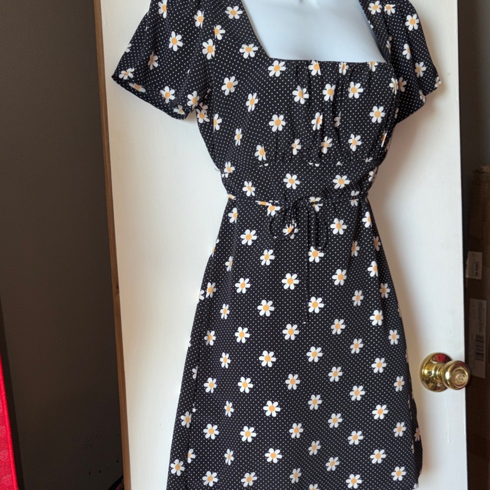 Womens|Dress short squareneck#floral#coastalcowgirl#cottagecore#Y2K#romantic - Picture 7 of 7